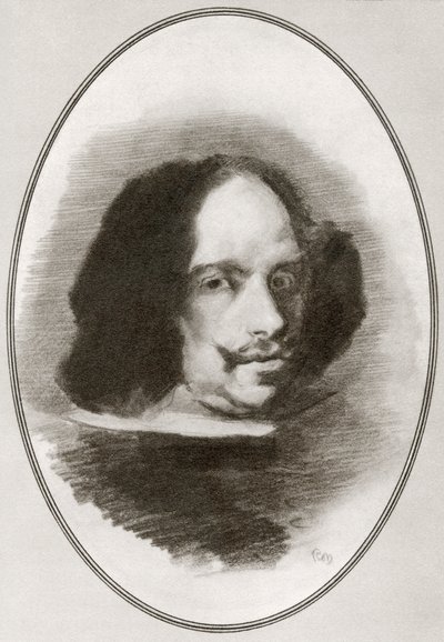 Diego Rodriguez de Silva y Velazquez, a Nagy festők élő életrajzaiból alkotó: Gordon Ross
