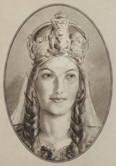 Theodora császárné (litho) alkotó: Gordon Ross
