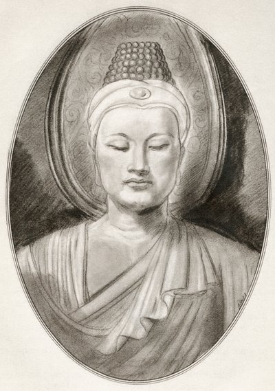 Gautama Buddha, más néven Siddhartha Gautama, a Vallási vezetők élő életrajzaiból alkotó: Gordon Ross