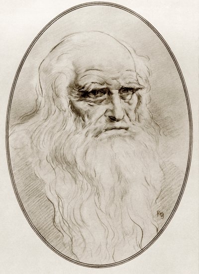 Leonardo di ser Piero da Vinci, a Nagy festők élő életrajzaiból alkotó: Gordon Ross