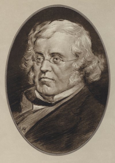 William Makepeace Thackeray (litho) alkotó: Gordon Ross