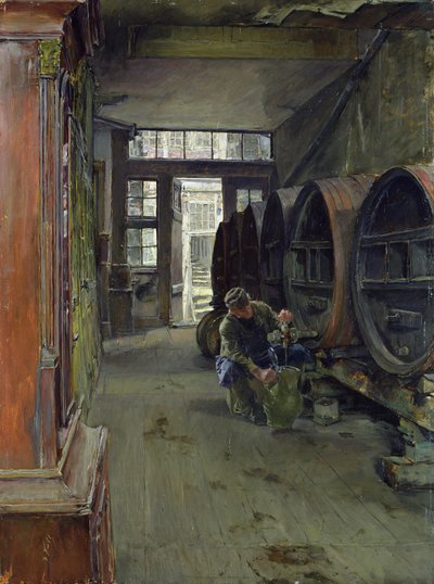 A hamburgi ecetgyárban, 1891 alkotó: Gotthardt Johann Kuehl