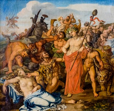 Bacchus és Ariadné alkotó: Gottlieb Schick