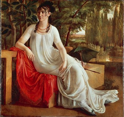 Mrs. Wilhelmine von Cotta, Christian Gottlieb Schick (1776-1812), olaj, vászon alkotó: Gottlieb Schick