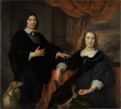 Egy házaspár portréja alkotó: Govaert Flinck