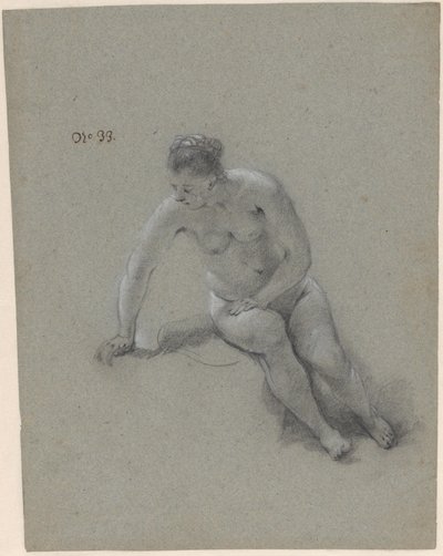 Ülő nő alkotó: Govert Flinck (attributed to)