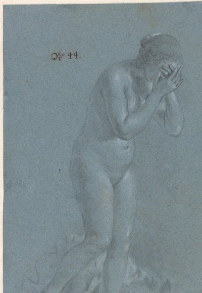 Álló nő eltakart szemmel alkotó: Govert Flinck (attributed to)