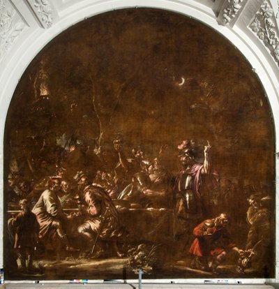 A batáviák összeesküvése Claudius Civilis alatt alkotó: Govert Flinck