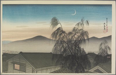 Esti Hold Ko_be felett, 1920. január alkotó: Goyo Hashiguchi