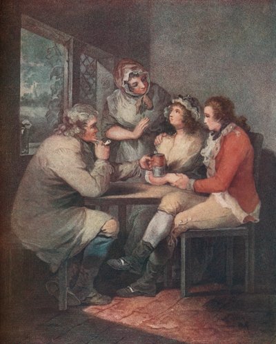„A katona visszatérése”, XVIII. század, 1909 alkotó: Graham