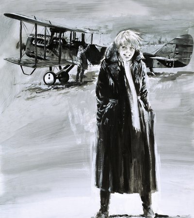 Amelia Earhart alkotó: Graham Coton