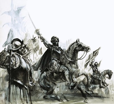 Francisco de Coronado a mexikói expedíció élén alkotó: Graham Coton