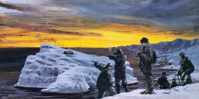 Balszerencsésen végződött antarktiszi expedíció alkotó: Graham Coton