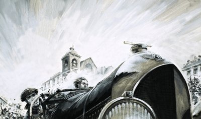 Leslie Pennal, a korai versenysport úttörő szerelője alkotó: Graham Coton