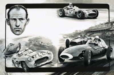 Stirling Moss alkotó: Graham Coton