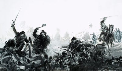 A cullodeni csata alkotó: Graham Coton