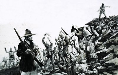 A Spion Kop-i csata alkotó: Graham Coton