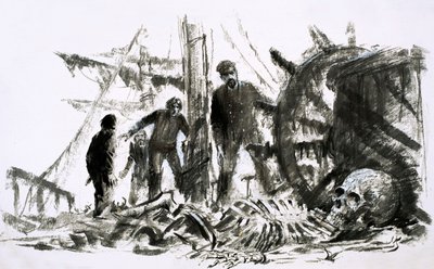 A Marlborough 1890-ben tűnt el, és csaknem negyedszázadig nem fedezték fel (gouache, papír). alkotó: Graham Coton