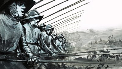 A Fehér Társaság, Sir John Hawkwood zsoldos hadserege... alkotó: Graham Coton