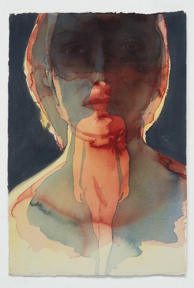 Emergence, 2015 (akvarell, Arches) alkotó: Graham Dean