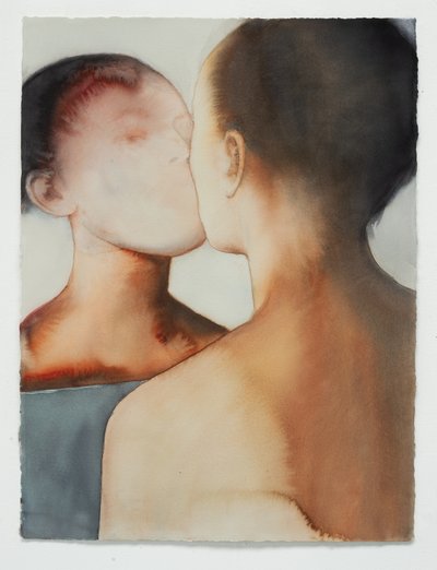 Tükör, 2025 (akvarell, Arches) alkotó: Graham Dean