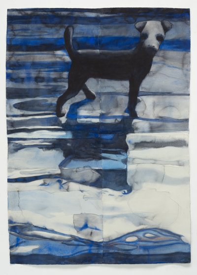 Játékkutya, 2025 (akvarell) alkotó: Graham Dean