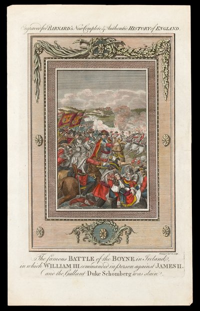 ?A híres Boyne-i csata Írországban, 1690? alkotó: Grainger