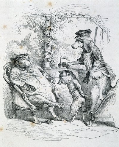 The Two Dogs and the Riffler Fox – Grandville alkotó: Grandville