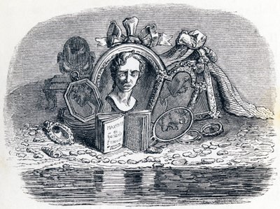 (A férfi és az arca) alkotó: Grandville