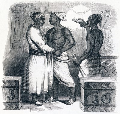 A két barát – La Fontaine meséi alkotó: Grandville