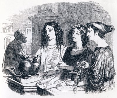 testamentum magyarázata Aesop - Fables by La Fontaine alkotó: Grandville