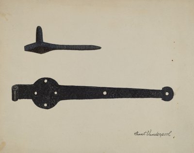 Hardver (csuklópánt) alkotó: Grant Vanderpool