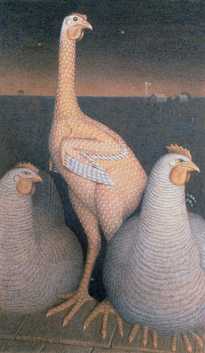 Kamaszkor, 1933 alkotó: Grant Wood