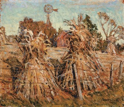 A kukoricamező alkotó: Grant Wood