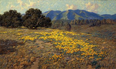 Kaliforniai pipacsok alkotó: Granville Redmond