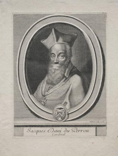 Jacques Davey Duperron bíboros alkotó: Gérard Edelinck