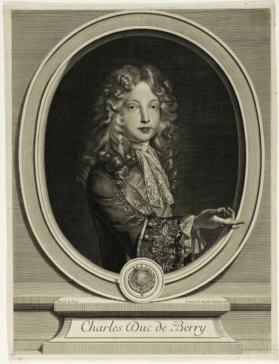 Charles Duc de Berry alkotó: Gérard Edelinck