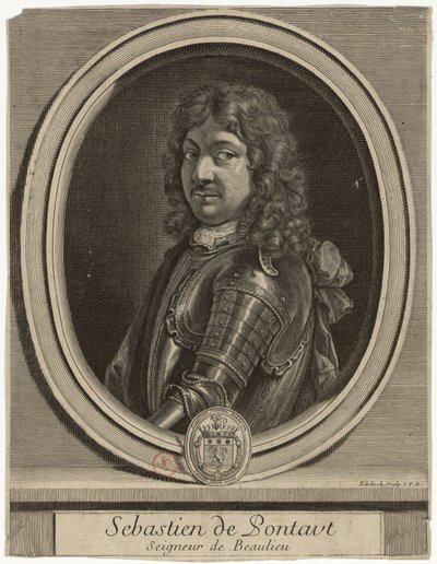 Edelinck - Sebastien de Pontaut Seigneur de Baulieu alkotó: Gérard Edelinck