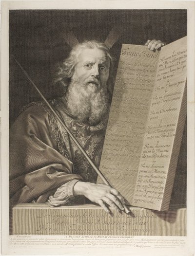Mózes alkotó: Gérard Edelinck
