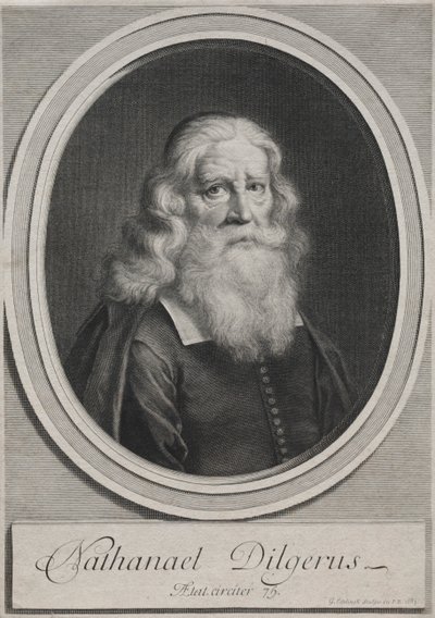 Nathanael Dilgerus, Danzig minisztere alkotó: Gérard Edelinck