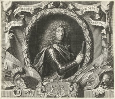 Antoine-Armand de Fradet de Saint-Aoust portréja alkotó: Gérard Edelinck