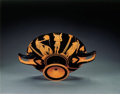 Padlás Vörös alakos kylix, ie 470 körül alkotó: Greek