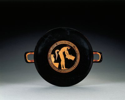 Padlás Vörös alakos kylix, ie 470 körül alkotó: Greek