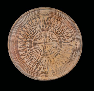 Padláspixis, késő geometriai időszak, Kr.e. 8. század 3. negyede alkotó: Greek