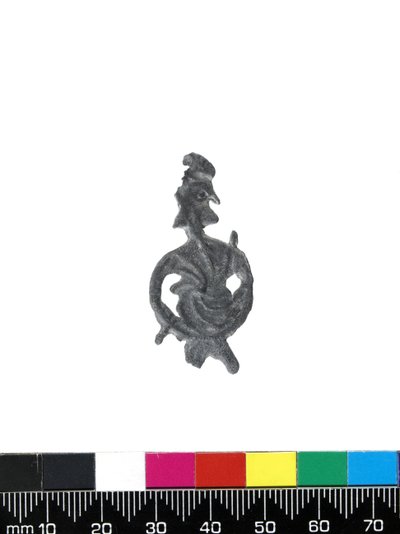 Egy harcos figurája (ólom) alkotó: Greek