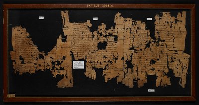 Papyrus 2068 (2) Sophocles’ Ichneutae (Trackers) alkotó: Greek