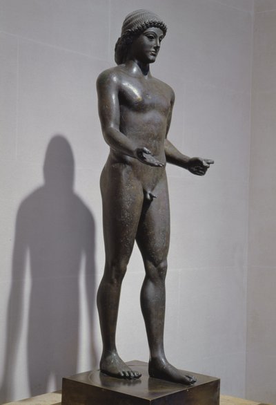 Piombino Apollója (bronz) (lásd még: 94610, 98014 és 177203) alkotó: Greek