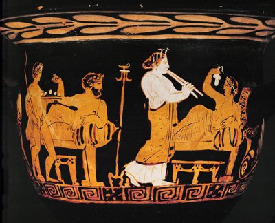 Bankett jelenet ... alkotó: Greek Greek