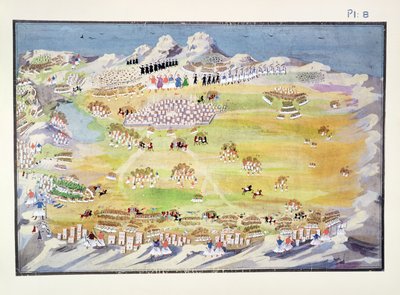 Tripolitza és a környező falvak csata, 8. tábla Makryjannis tábornok A görög szabadságharc képes történetéből alkotó: Greek School