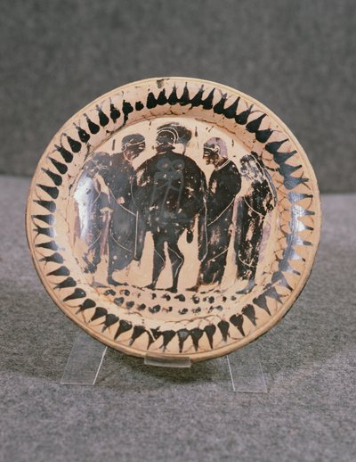 Tányér, Vibo Valentia (hipponion) (kerámia) alkotó: Greek School
